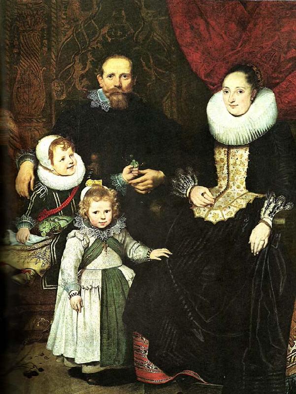 the painter and his family, Cornelis de Vos